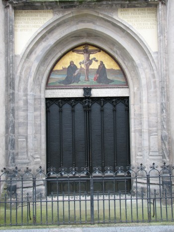 Wittenberg_Thesentuer_Schlosskirche